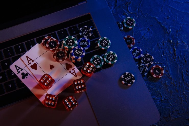 Ilustrasi keamanan digital untuk proses login di platform hiburan sport dan casino